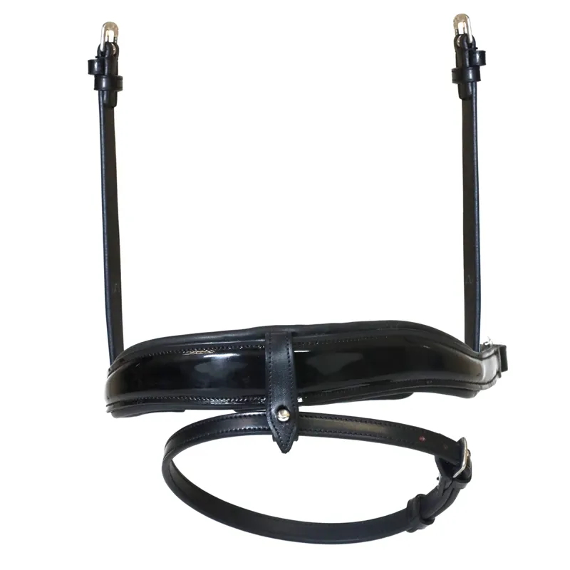 Henry James Patent Dressage Crank Noseband - Black